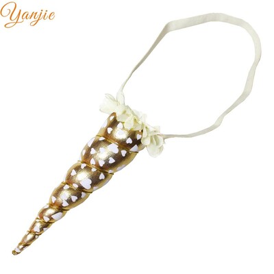 Noua sosire Curcubeu Bentita 2024 Metallic Cosplay Festival Fata Corn Cal pentru petrecere de aniversare Accesorii de păr pentru copii Crăciun