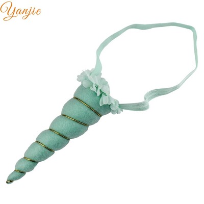 Noua sosire Curcubeu Bentita 2024 Metallic Cosplay Festival Fata Corn Cal pentru petrecere de aniversare Accesorii de păr pentru copii Crăciun