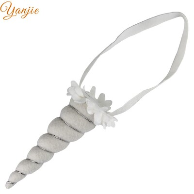 Noua sosire Curcubeu Bentita 2024 Metallic Cosplay Festival Fata Corn Cal pentru petrecere de aniversare Accesorii de păr pentru copii Crăciun