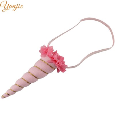 Noua sosire Curcubeu Bentita 2024 Metallic Cosplay Festival Fata Corn Cal pentru petrecere de aniversare Accesorii de păr pentru copii Crăciun