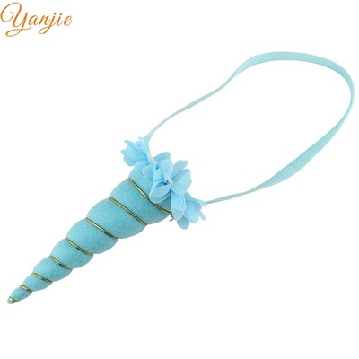 Noua sosire Curcubeu Bentita 2024 Metallic Cosplay Festival Fata Corn Cal pentru petrecere de aniversare Accesorii de păr pentru copii Crăciun