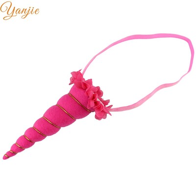 Noua sosire Curcubeu Bentita 2024 Metallic Cosplay Festival Fata Corn Cal pentru petrecere de aniversare Accesorii de păr pentru copii Crăciun