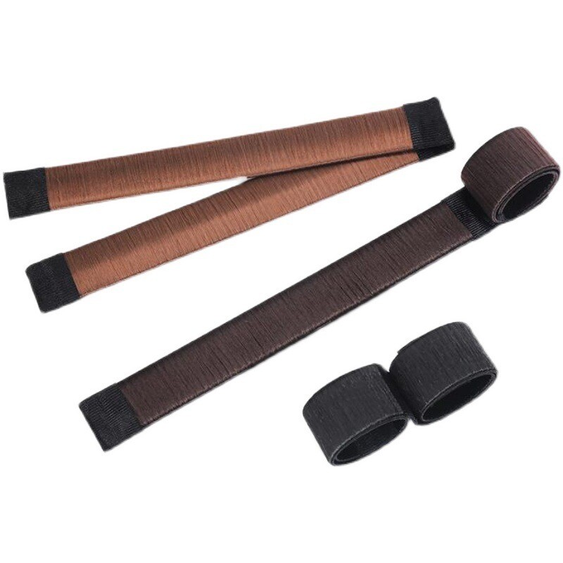 Lady Girl Hajkiegészítők Édes francia ételekből készült hajpánt Ball Twist Magic DIY eszköz kontykészítő szintetikus fánk bimbós fejpánt