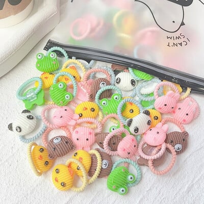 10/20Pcs/Set Nove slatke trake za glavu s mašnama Elastične trake za kosu za djevojčice Dodaci za kosu za djecu Crtani mašne Pokrivala Ukrasi Poklon