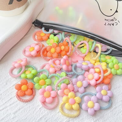 10/20Pcs/Set Nove slatke trake za glavu s mašnama Elastične trake za kosu za djevojčice Dodaci za kosu za djecu Crtani mašne Pokrivala Ukrasi Poklon