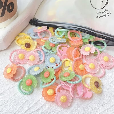 10/20Pcs/Set Nove slatke trake za glavu s mašnama Elastične trake za kosu za djevojčice Dodaci za kosu za djecu Crtani mašne Pokrivala Ukrasi Poklon