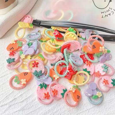 10/20Pcs/Set Nove slatke trake za glavu s mašnama Elastične trake za kosu za djevojčice Dodaci za kosu za djecu Crtani mašne Pokrivala Ukrasi Poklon