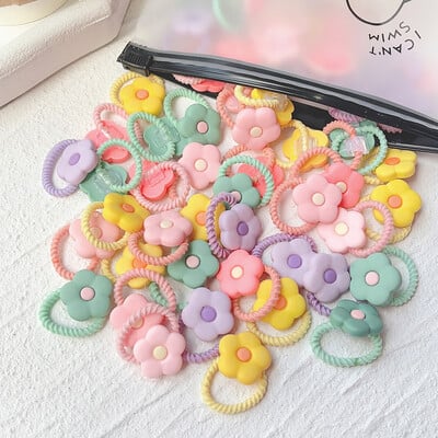 10/20Pcs/Set Nove slatke trake za glavu s mašnama Elastične trake za kosu za djevojčice Dodaci za kosu za djecu Crtani mašne Pokrivala Ukrasi Poklon