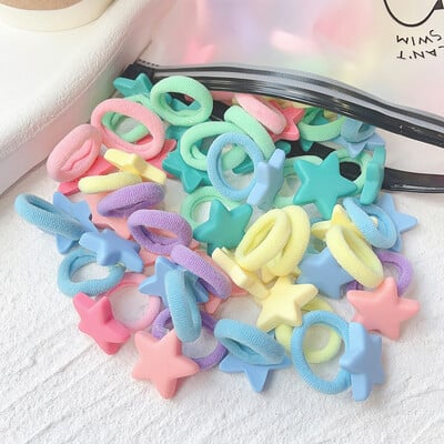10/20Pcs/Set Nove slatke trake za glavu s mašnama Elastične trake za kosu za djevojčice Dodaci za kosu za djecu Crtani mašne Pokrivala Ukrasi Poklon