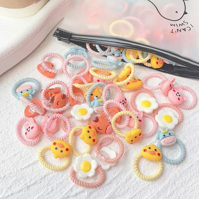 10/20Pcs/Set Nove slatke trake za glavu s mašnama Elastične trake za kosu za djevojčice Dodaci za kosu za djecu Crtani mašne Pokrivala Ukrasi Poklon