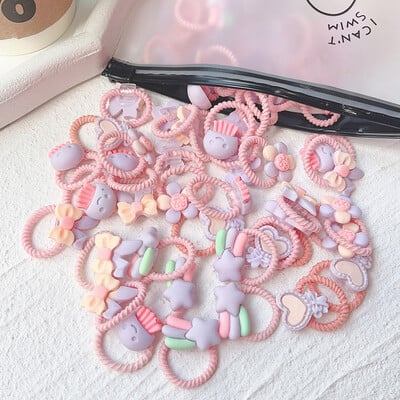 10/20Pcs/Set Nove slatke trake za glavu s mašnama Elastične trake za kosu za djevojčice Dodaci za kosu za djecu Crtani mašne Pokrivala Ukrasi Poklon