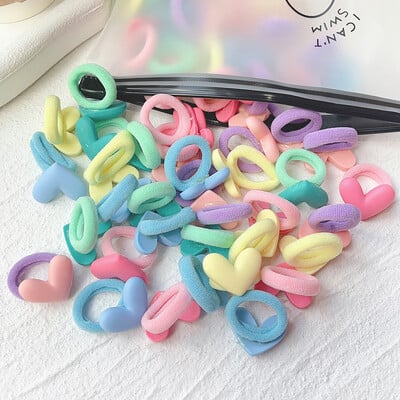 10/20Pcs/Set Nove slatke trake za glavu s mašnama Elastične trake za kosu za djevojčice Dodaci za kosu za djecu Crtani mašne Pokrivala Ukrasi Poklon