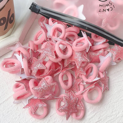 10/20Pcs/Set Nove slatke trake za glavu s mašnama Elastične trake za kosu za djevojčice Dodaci za kosu za djecu Crtani mašne Pokrivala Ukrasi Poklon