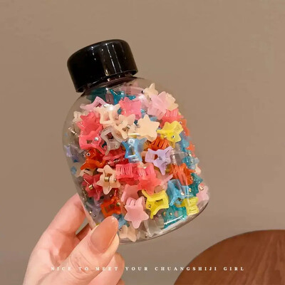 100 psl/skardinė mergaičių kirpčiukai ir lūžinėjantys plaukai plaukų sugriebimo letenėlė, maža mini plaukų segtukas, plaukų sugriebimo aksesuaras