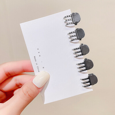 5 vnt / rinkinys Moteriški vintažiniai auksiniai sidabriniai bronziniai maži metaliniai plaukų lankeliai galvos juosta Sweet mini plaukų segtukai plaukų segtukai madingi plaukų aksesuarai