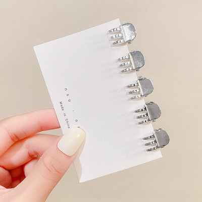 5 vnt / rinkinys Moteriški vintažiniai auksiniai sidabriniai bronziniai maži metaliniai plaukų lankeliai galvos juosta Sweet mini plaukų segtukai plaukų segtukai madingi plaukų aksesuarai