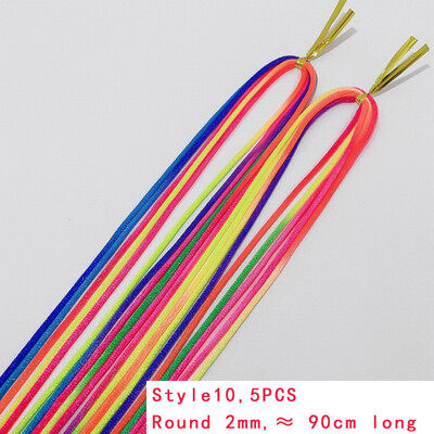 90cm 4-30kom šarene nasumične pletenice užeta za kosu za pletenje djevojaka DIY pletenice s konjskim repom Ženski alat za oblikovanje Dreadlocks