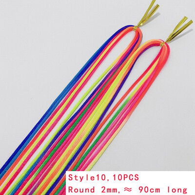 90cm 4-30kom šarene nasumične pletenice užeta za kosu za pletenje djevojaka DIY pletenice s konjskim repom Ženski alat za oblikovanje Dreadlocks
