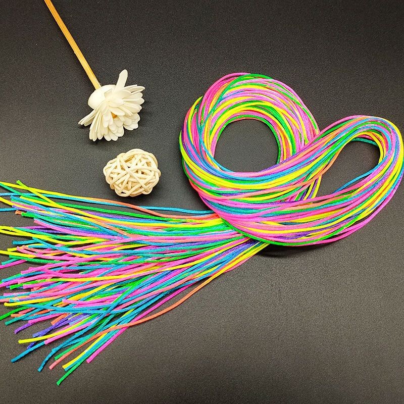 90cm 4-30kom šarene nasumične pletenice užeta za kosu za pletenje djevojaka DIY pletenice s konjskim repom Ženski alat za oblikovanje Dreadlocks