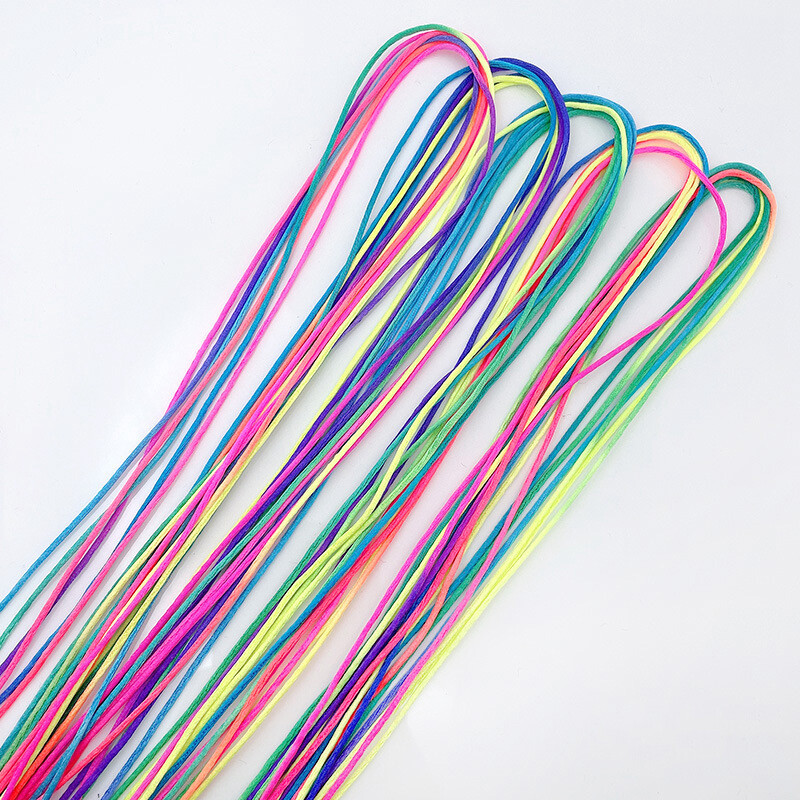 90cm 4-30kom šarene nasumične pletenice užeta za kosu za pletenje djevojaka DIY pletenice s konjskim repom Ženski alat za oblikovanje Dreadlocks