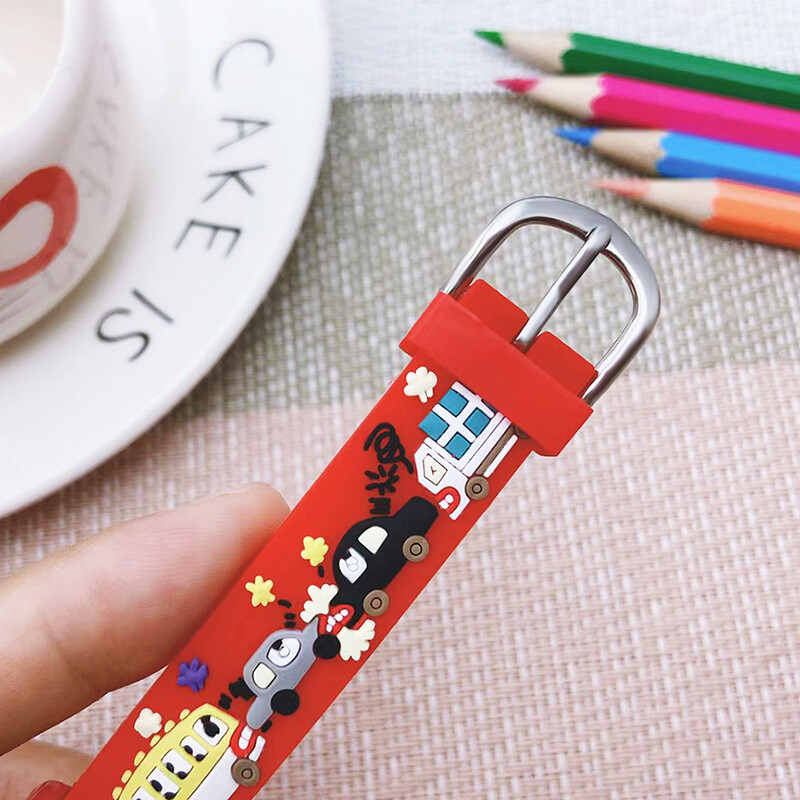 chaoyada divat fiúk lányok kis autók rajzfilm szíj autó kezek személyiség kvarc órák diákok gyerekek menő ajándék órák