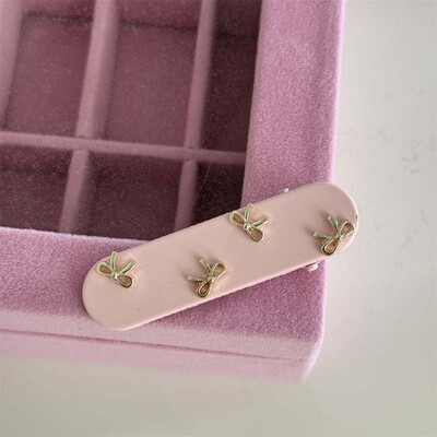 Vintage rózsaszín masni hajkarika fejpánt női lányoknak Elegáns egyszínű szivacs vastag hajpánt fejfedő hajkiegészítők