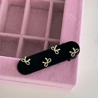 Vintage rózsaszín masni hajkarika fejpánt női lányoknak Elegáns egyszínű szivacs vastag hajpánt fejfedő hajkiegészítők