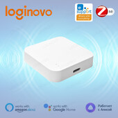 Loginovo Zigbee 3.0 Gateway Hub Smart Home Pod wireless Ewelink APP Telecomandă Dispozitiv de automatizare Funcționează cu Alexa Google