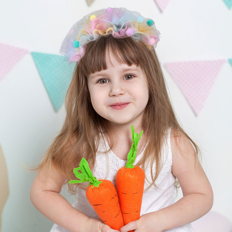 Divatos színes hálós fejpántok Boutique pompon hajszálak édes szivárványos hajkarika gyerekeknek parti haj kiegészítők lányoknak ajándék