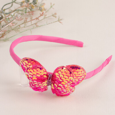 1 vnt. Valentino dienos mergaičių Širdies formos plaukų juosta saldi saldainių spalvos blizgučiai galvos juosta Vaikai plaukų aksesuarai vaikams galvos apdangalai Dovana