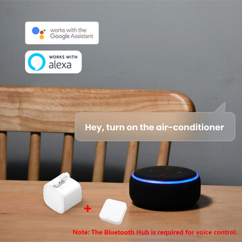 Tuya Finger Robot Switch Smart Home Bluetooth Switch Button Pusher Приложение Smart Life Добавяне на Bluetooth Hub Работи с Alexa Google Home