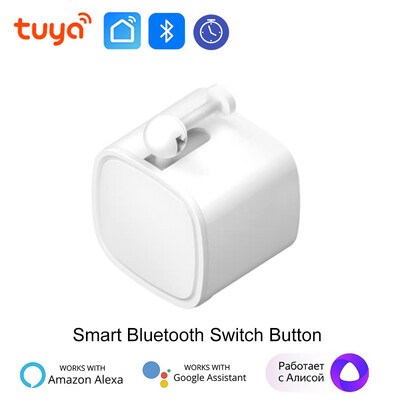 Tuya sõrmega roboti lüliti Smart Home Bluetoothi lüliti nupu tõukur Smart Life rakendus Lisa Bluetoothi jaotur töötab Alexa Google Home`iga