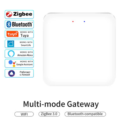 Zigbee 3.0 Tuya Inteligentná viacrežimová brána WiFi Bluetooth Hub Bezdrôtový diaľkový ovládač Smart Life funguje s Alexou Google Home