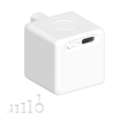 Νέο Smart Tuya Επαναφορτιζόμενος διακόπτης Fingerbot Socket Bot Φώτα γκαράζ Κουρτίνες ρομπότ τηλεχειριστήριο Alexa Google Home Voice Assistant