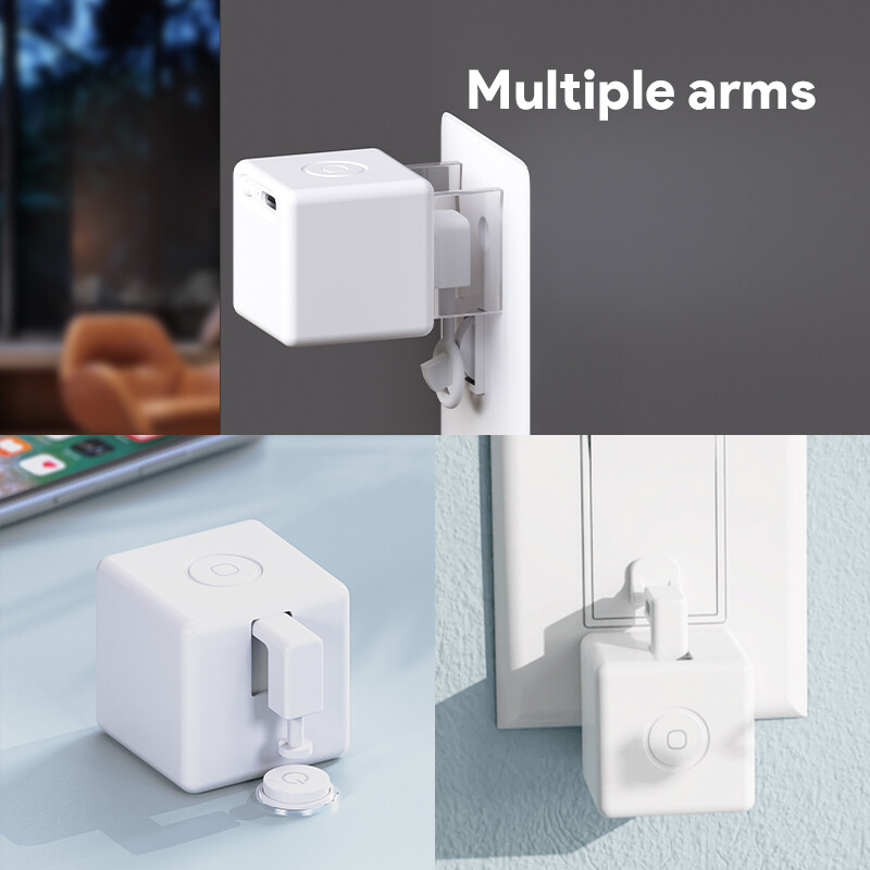 Jauns Smart Tuya uzlādējams slēdzis Fingerbot ligzda Bot Lights Garāžas aizkari Robota tālvadības pults Alexa Google mājas balss palīgs