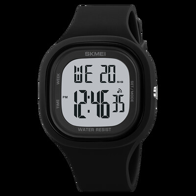 SKMEI Youth Cool Vitality Chronometras Skaitmeniniai sportiniai laikrodžiai Vyriški madingi 5Bar vandeniui atsparus rankinis laikrodis paaugliams berniukams ir mergaitėms