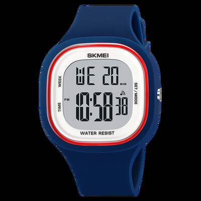 SKMEI Youth Cool Vitality Chronometras Skaitmeniniai sportiniai laikrodžiai Vyriški madingi 5Bar vandeniui atsparus rankinis laikrodis paaugliams berniukams ir mergaitėms