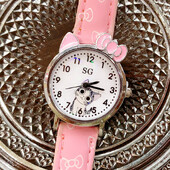 2024 Nou Ceas Copii Pisicuta Cute Desene Animat Baiat Fata Student Ceas Quartz