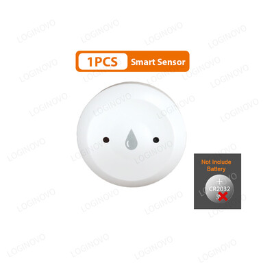 Αισθητήρας διαρροής νερού Zigbee Tuya Smart Life Εφαρμογή ανιχνευτή απομακρυσμένης παρακολούθησης με αισθητήρα διαρροής πλημμύρας, Εργασία με Zigbee Gateway