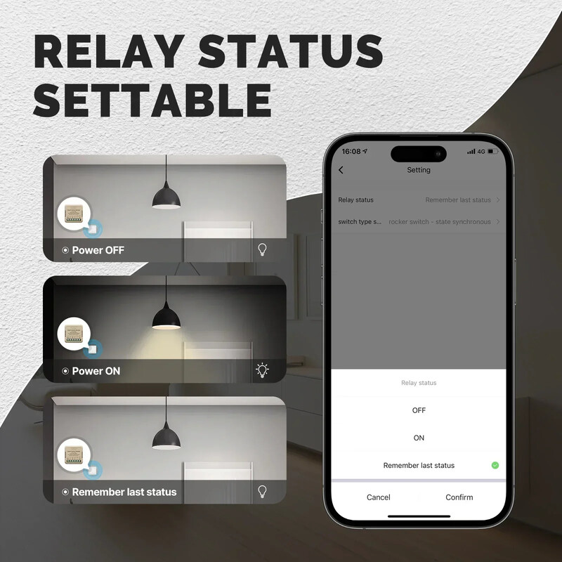 MOES Mini Tuya WiFi/Zigbee viedais slēdzis/dimmer modulis DIY modulis gaismas slēdzis 1/2 Gang tālvadības pults Work Alexa Google Home