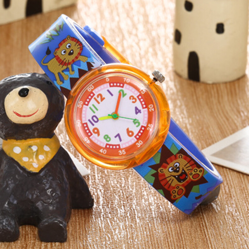 UTHAI CQ15 Gyerek órák fpr lányoknak kvarc karóra gyerek lányoknak fiú óra Rajzfilm virág kutya oroszlán Többszínű órák