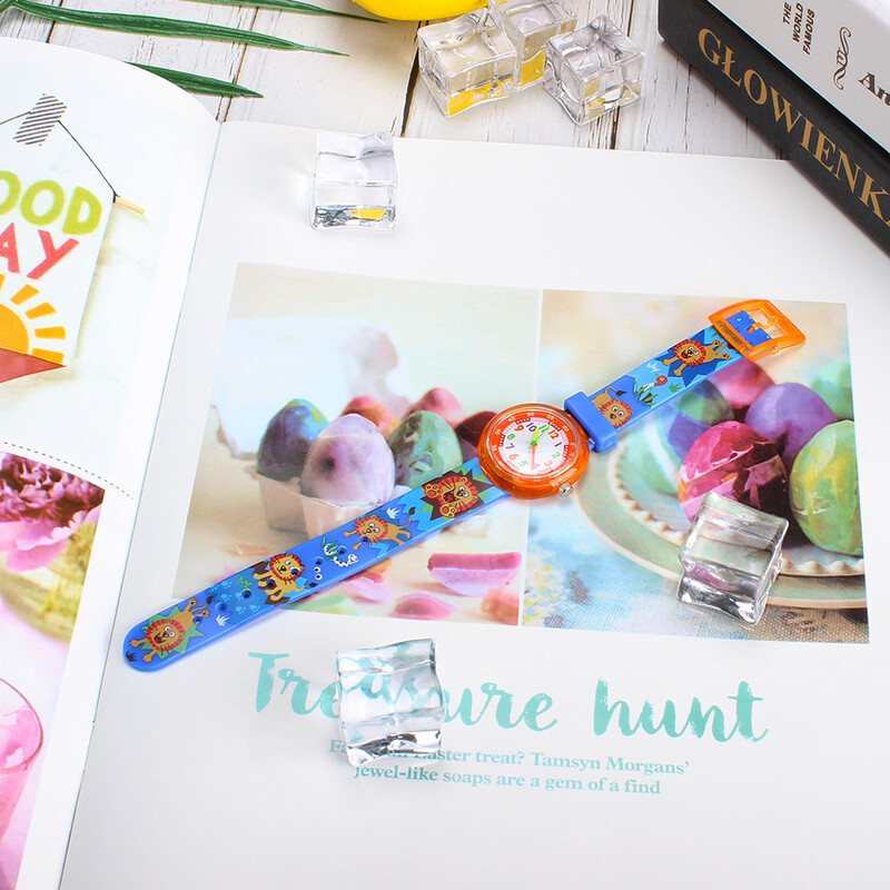 UTHAI CQ15 Gyerek órák fpr lányoknak kvarc karóra gyerek lányoknak fiú óra Rajzfilm virág kutya oroszlán Többszínű órák