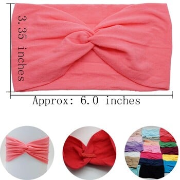 10 τμχ Super Soft Nylon Headbands Ελαστικές κορδέλες μαλλιών για DIY αξεσουάρ μαλλιών για νεογέννητα, νήπια και παιδιά