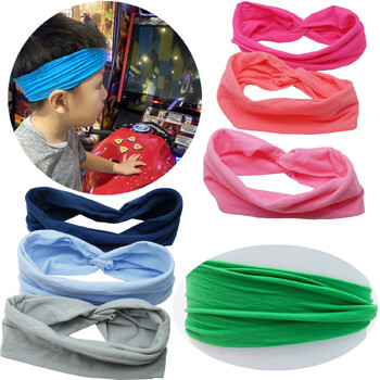 10 τμχ Super Soft Nylon Headbands Ελαστικές κορδέλες μαλλιών για DIY αξεσουάρ μαλλιών για νεογέννητα, νήπια και παιδιά