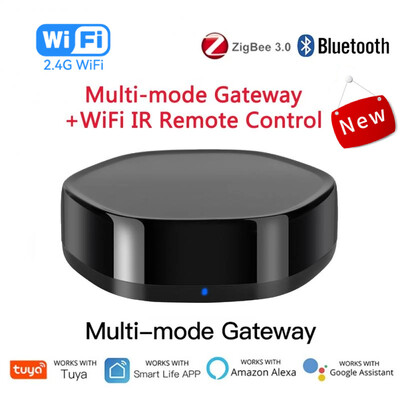 Tuya Smart Life ZigBee Multi-Mode Gateway Hub Smart Home Wireless Bridge Bluetooth Mesh WiFi IR nuotolinio valdymo pultas, skirtas Alexa Google