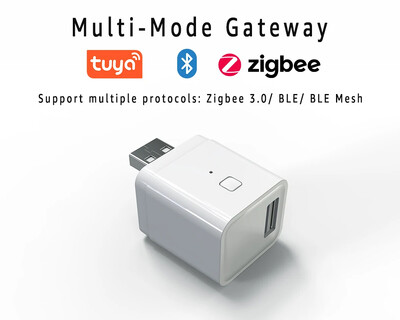 Tuya Smart USB Bluetooth Zigbee Multi Gateway Bezdrôtový Hub Bridge Inteligentné domáce spotrebiče Diaľkové ovládanie Podpora Alexa Google Home
