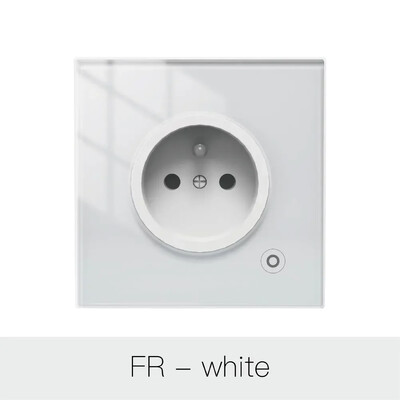 MOES ZigBee intelligens fali aljzat, üvegpanel konnektor, tápellátás monitor, tuya vezeték nélküli vezérlőháló időzítővel, Alexa Google Home voice EU