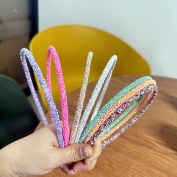 7 ΤΕΜ. Cute Glitter Star Headbands Girls Sparkly Hairbands Cute Girls Headbands Παιδικά Παιδικά πάρτι Διακόσμηση Αξεσουάρ μαλλιών