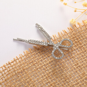 Naujos mados korėjiečių kūrybinio dizaino žirklės su šukomis, plaukų segtuku galvos apdangalas