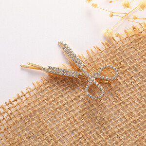 Naujos mados korėjiečių kūrybinio dizaino žirklės su šukomis, plaukų segtuku galvos apdangalas